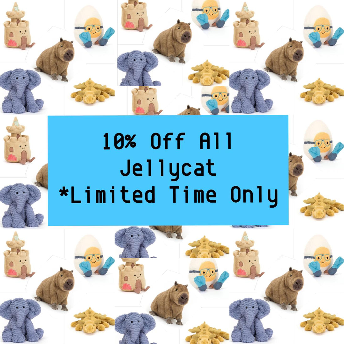 Jellycat 10% Discount code