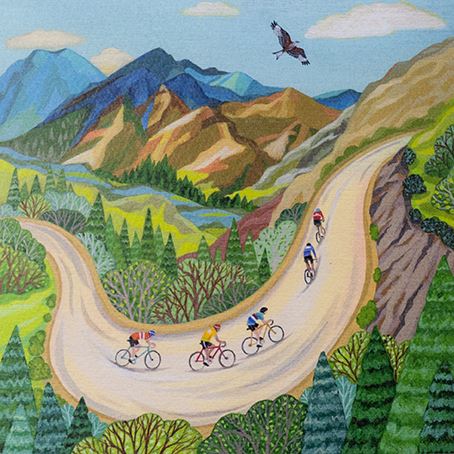 Paperlink - Cycling Birthday Card - ESK059