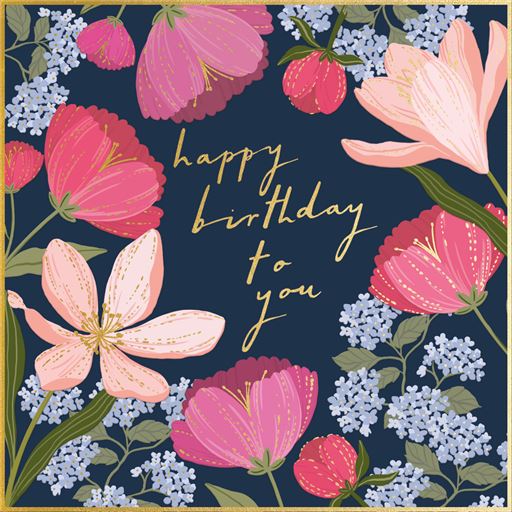 Paperlink -  Floral card - EOA009