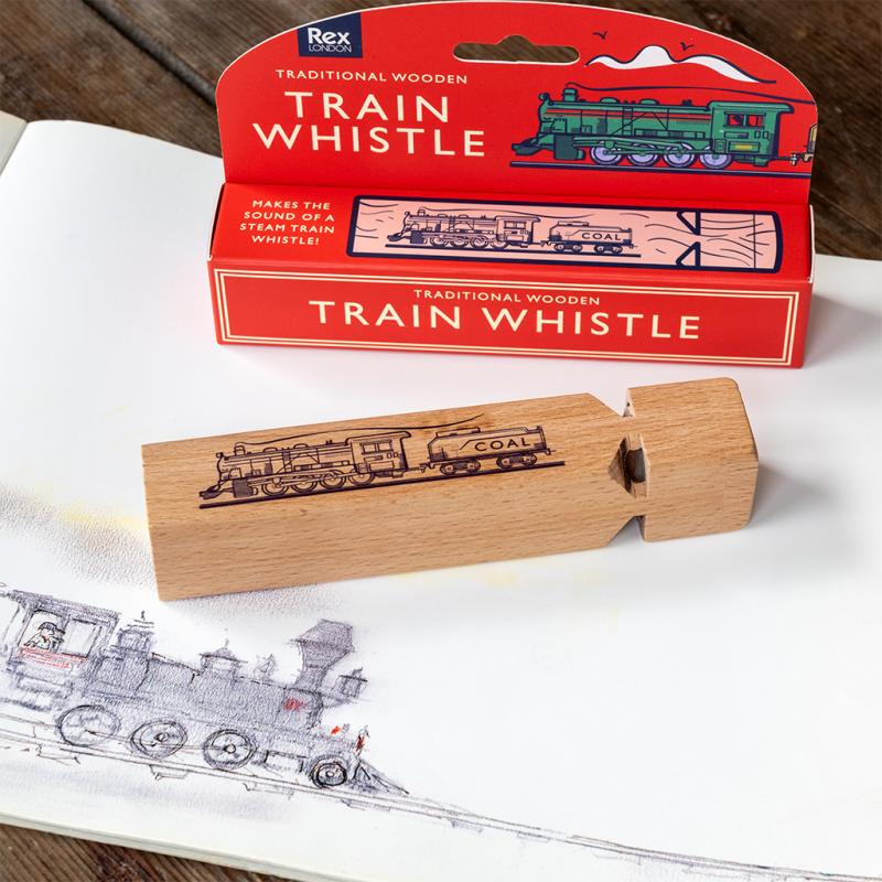 Rex - Steam train sound wooden whistle - Classic