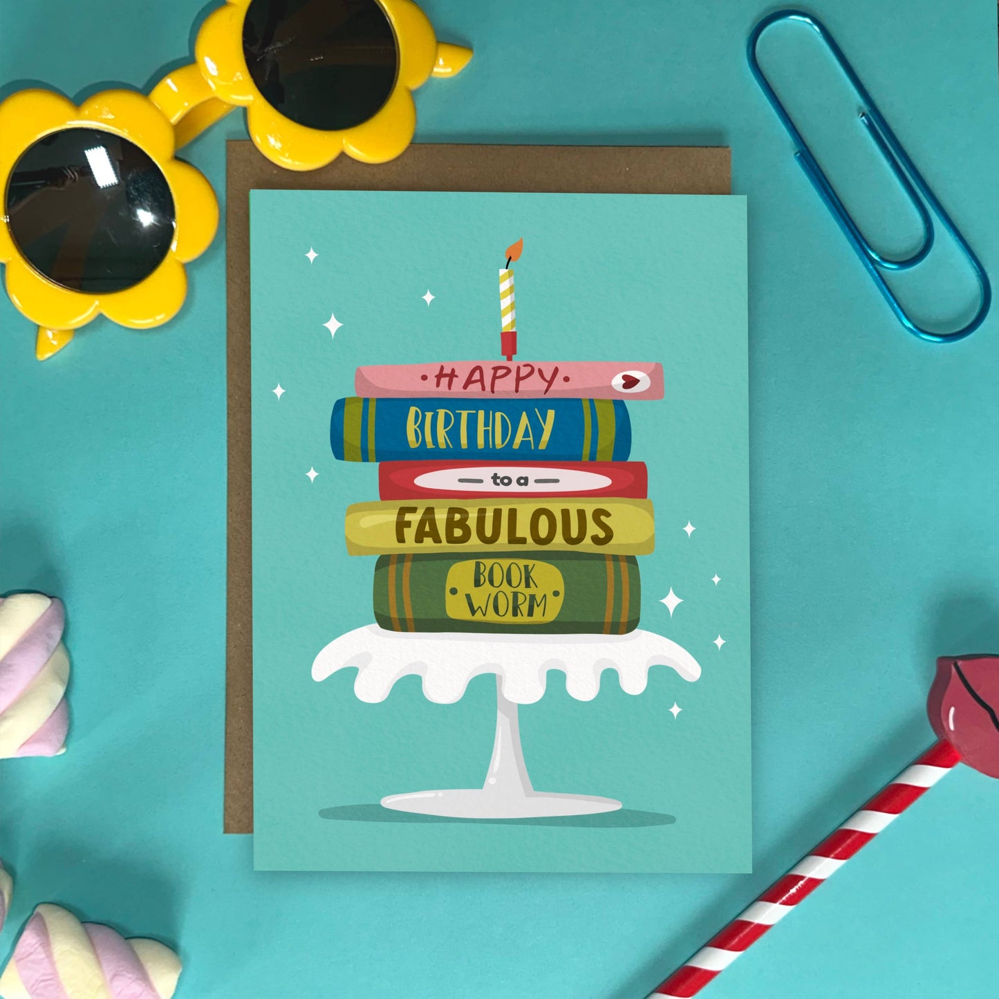 Funny Birthday Card - Book Lovers Are Easy To Buy Gifts For