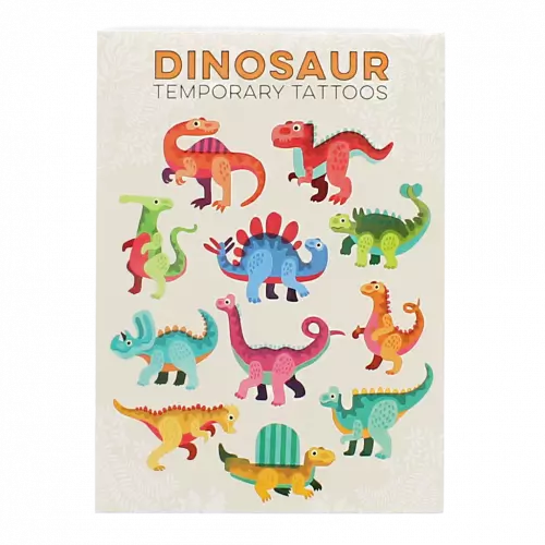 Rex - Dinosaur Temporary Tattoos