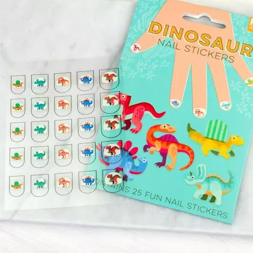 Rex - Children's Nail Stickers - Baby Dinosaur