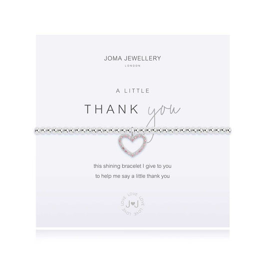 Joma Jewellery Thank you Bracelet