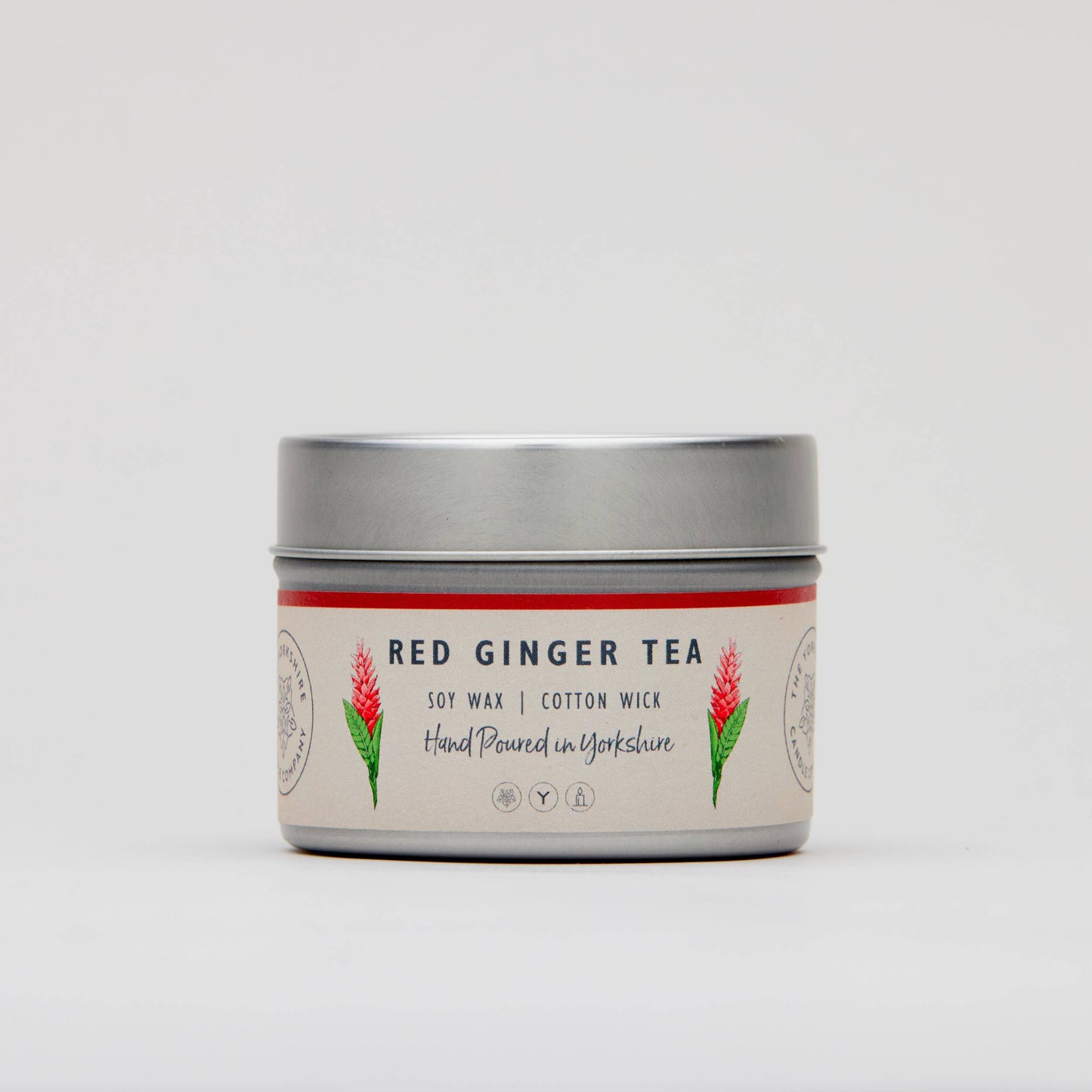 Red Ginger Tea | Small Tin | Scented Candle | Soy Wax (Copy)