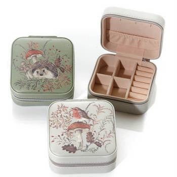 Woodland Animal Jewellery Box 3 Assorted Designs