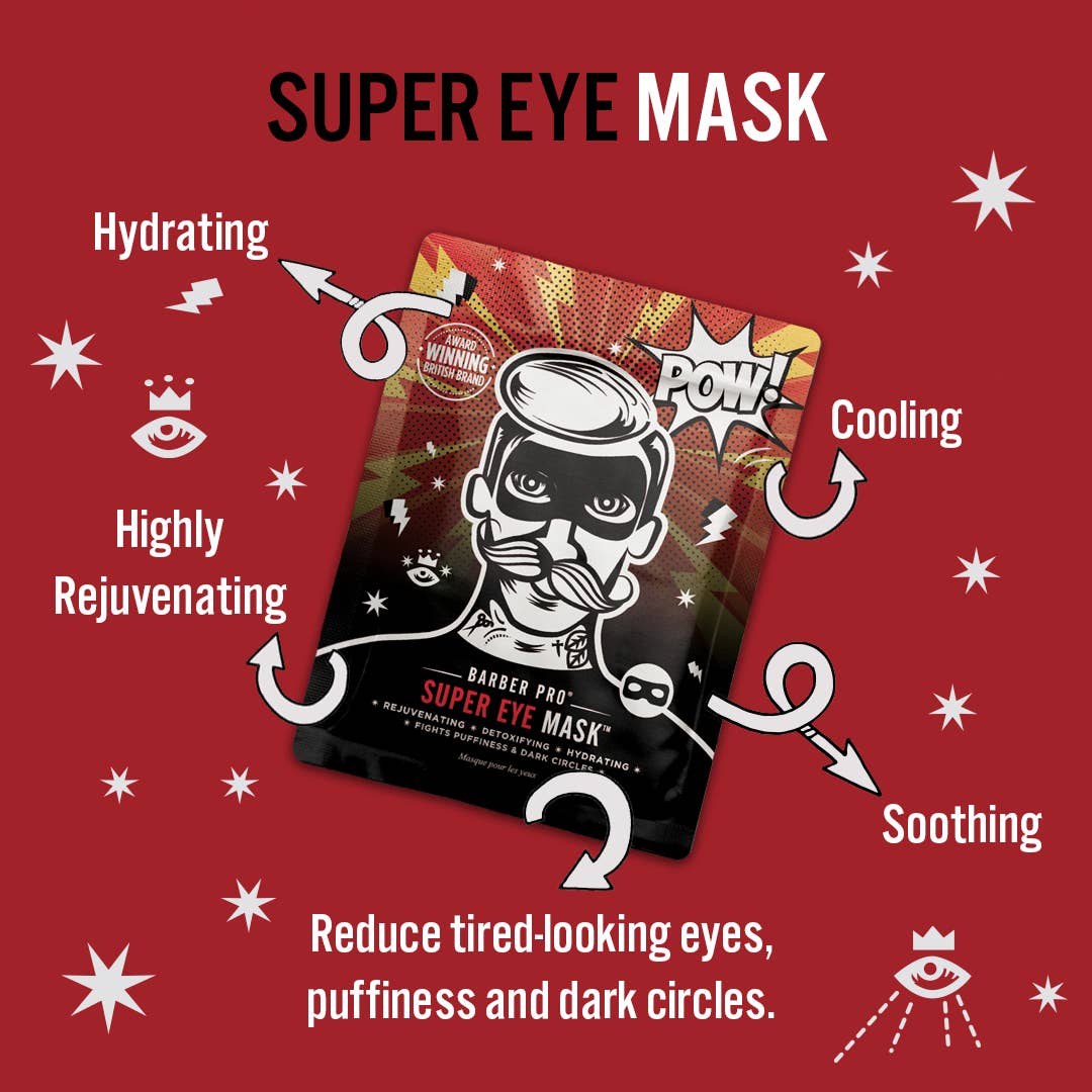 BARBER PRO Super Eye Mask - Ideal for those with facial hair