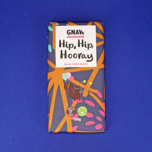 Hip Hip Hooray Milk Chocolate Bar