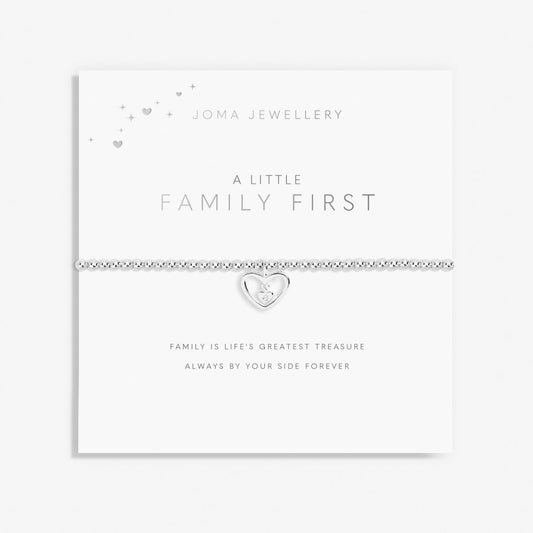 Joma Jewellery - A little Family First Bracelet