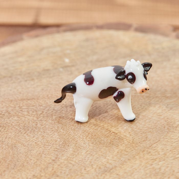 Langs - Glass Cow Ornament