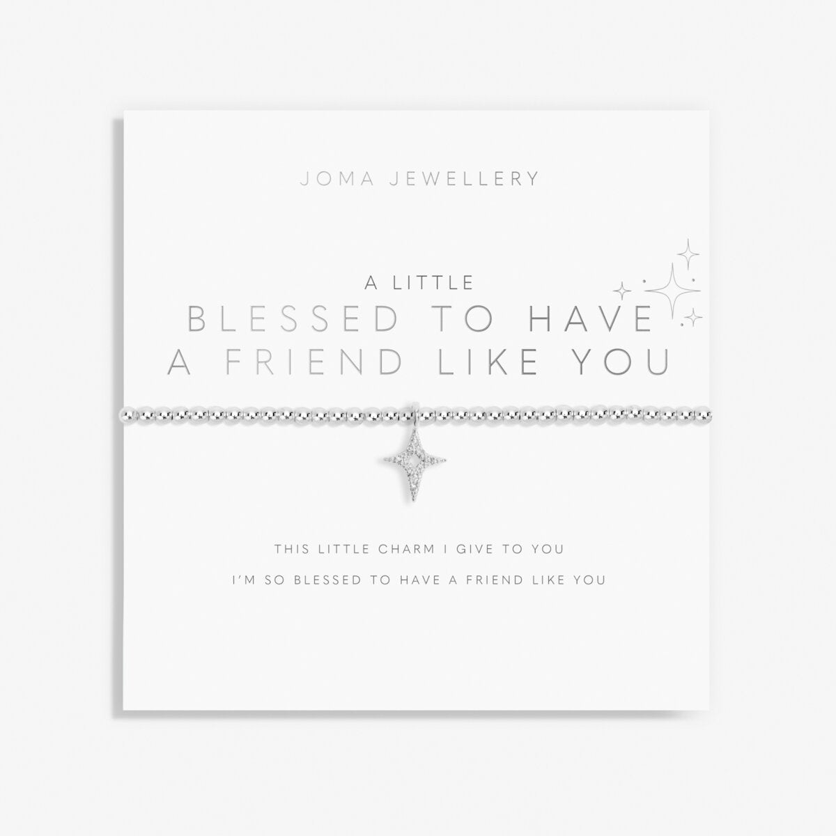 Joma Jewellery - A little Blessed to have a friend like you 6079