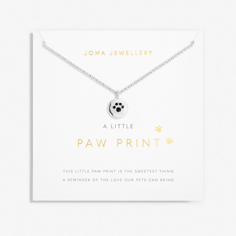 Joma 'Paw Print' A Little Necklace