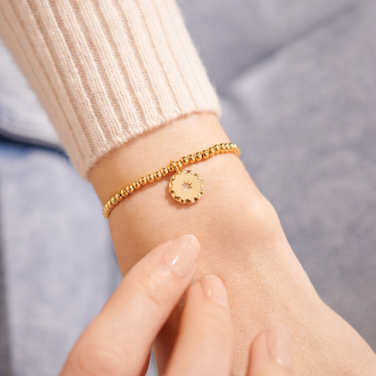 Joma Jewellery - A little Darling Daughter (Gold) Bracelet