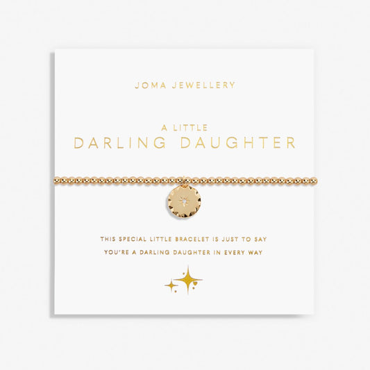 Joma Jewellery - A little Darling Daughter (Gold) Bracelet