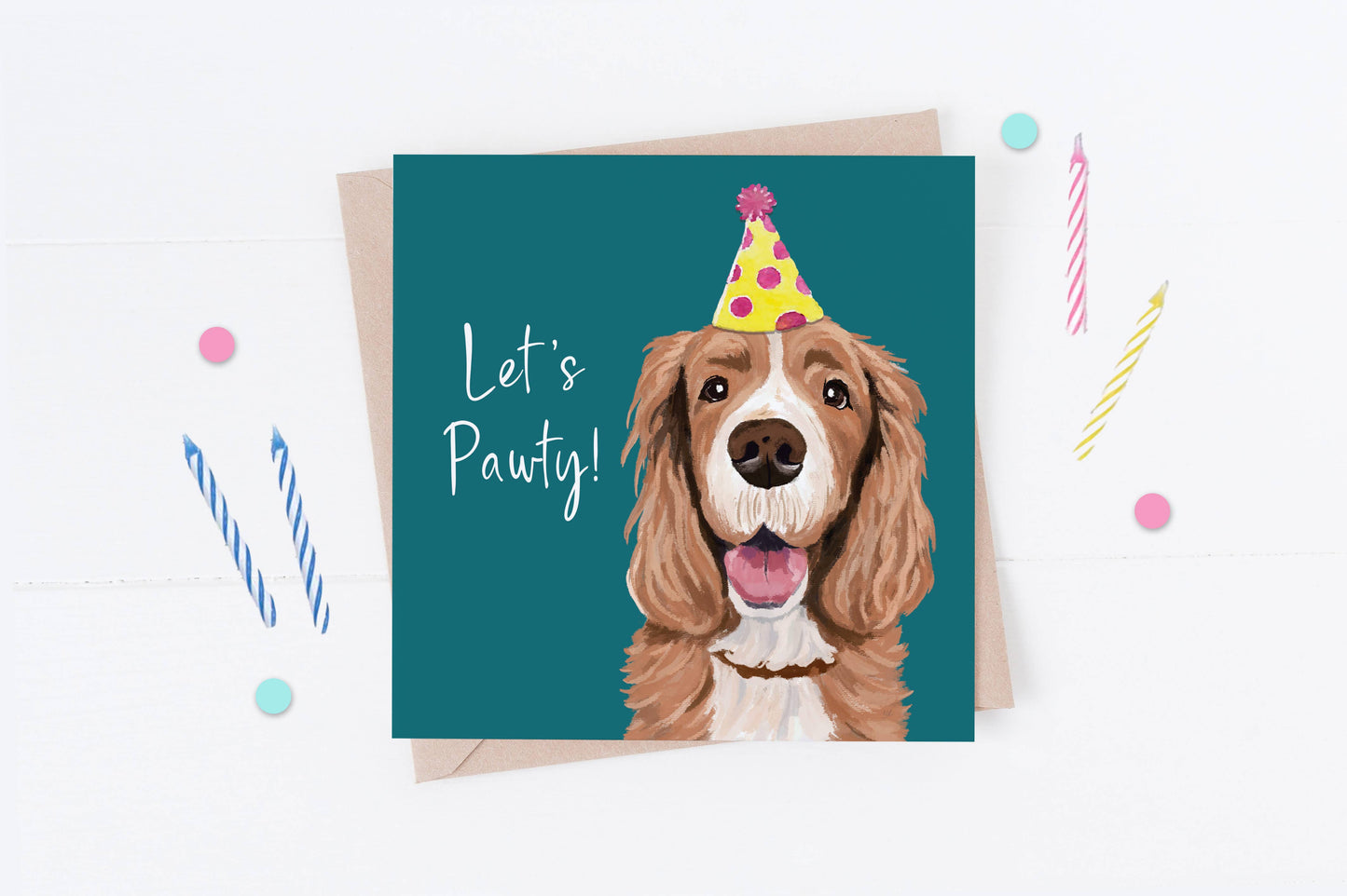 Dog Birthday Greeting Card