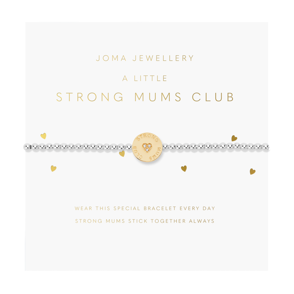 Joma Jewellery A Little Strong Mums Club Bracelet