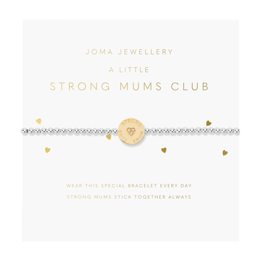 Joma Jewellery A Little Strong Mums Club Bracelet