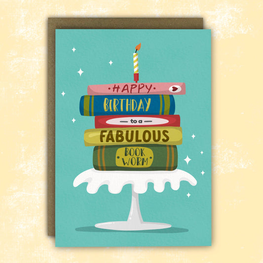 Funny Birthday Card - Book Lovers Are Easy To Buy Gifts For