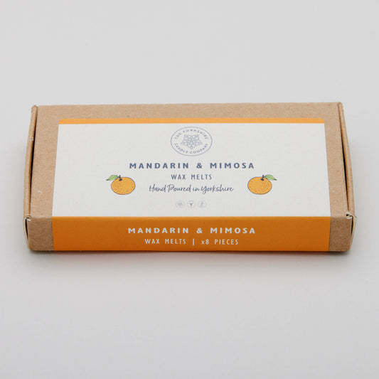 Mandarin & Mimosa Wax Melt | Scented Candle | Soy Wax