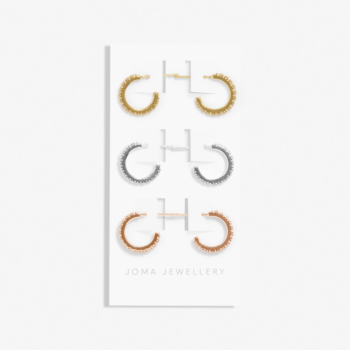 Joma Jewellery - Mini Charms Three Set Earrings