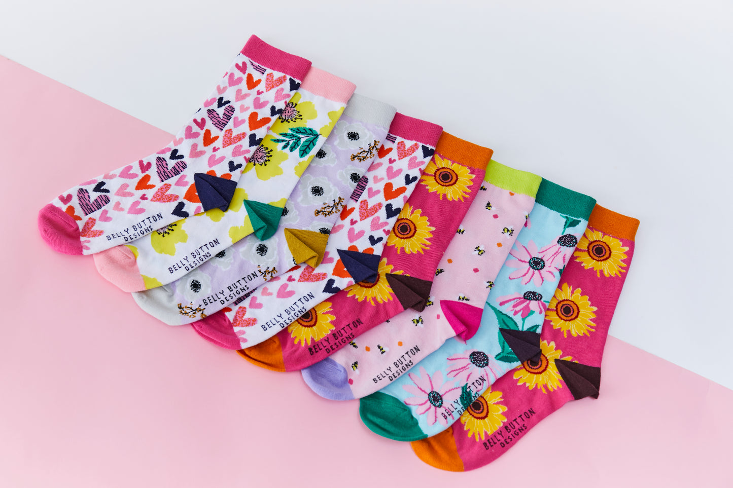 Belly Button Designs - Hearts Socks