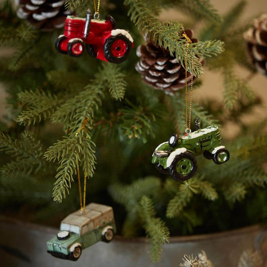 LANGS - Farm Vehicle xmas decoration