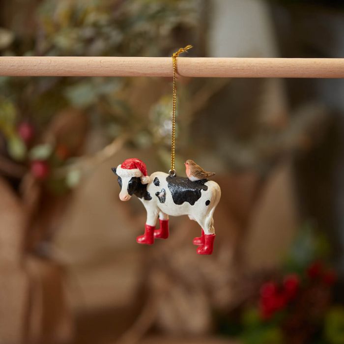 Langs - Xmas Cow Decoration