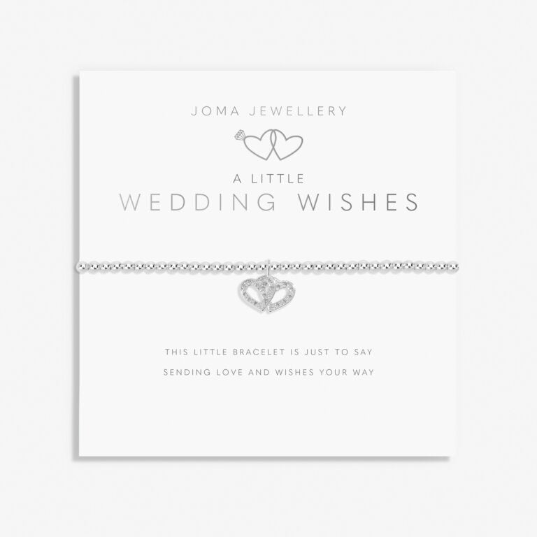 Joma Jewellery - A little Wedding Wishes bracelet