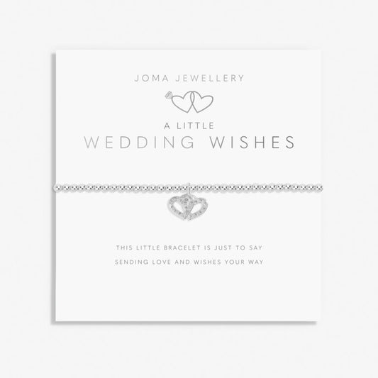 Joma Jewellery - A little Wedding Wishes bracelet