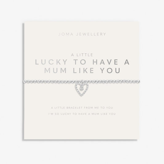 Joma Jewellery - Mother's Day A Little 'Lucky To Have A Mum Like You' Bracelet