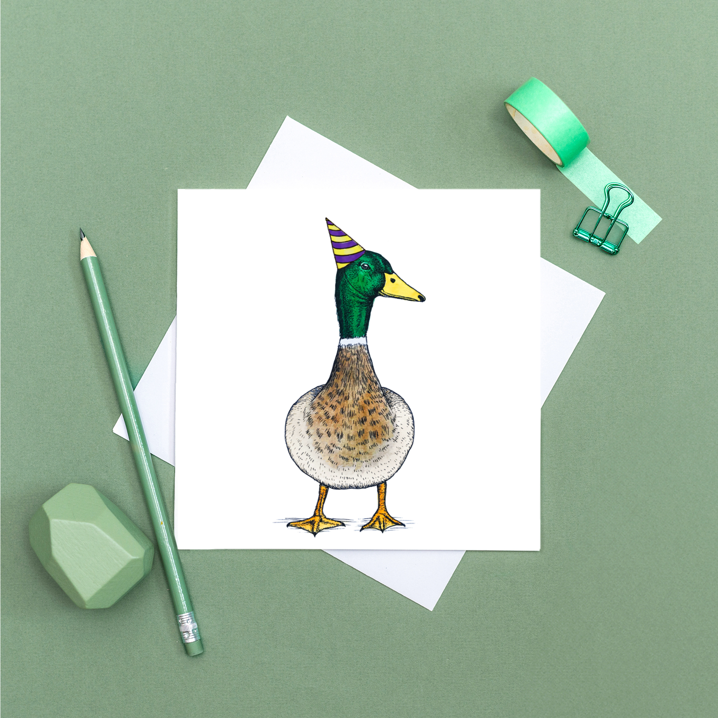 Duck Birthday Card