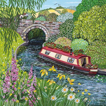 Paperlink - Narrowboat Card - ESK058