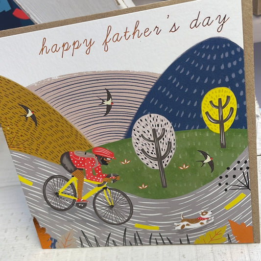 Whistlefish - Happy Father’s Day cyclist