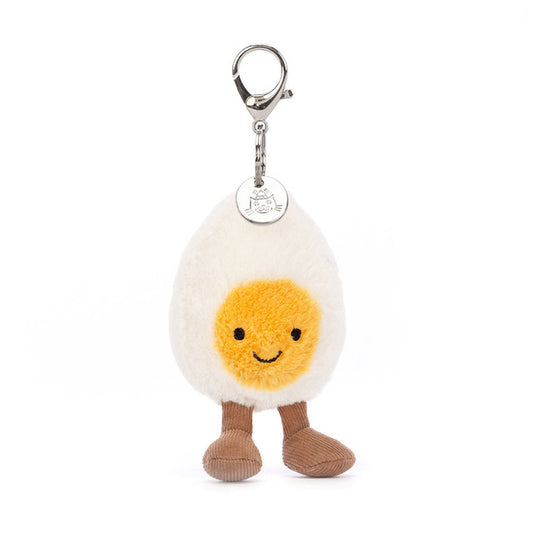 Jellycat AMUSEABLES HAPPY BOILED EGG BAG CHARM