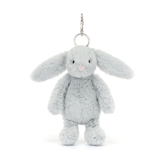 Jellycat - Silver Bunny Bag Charm