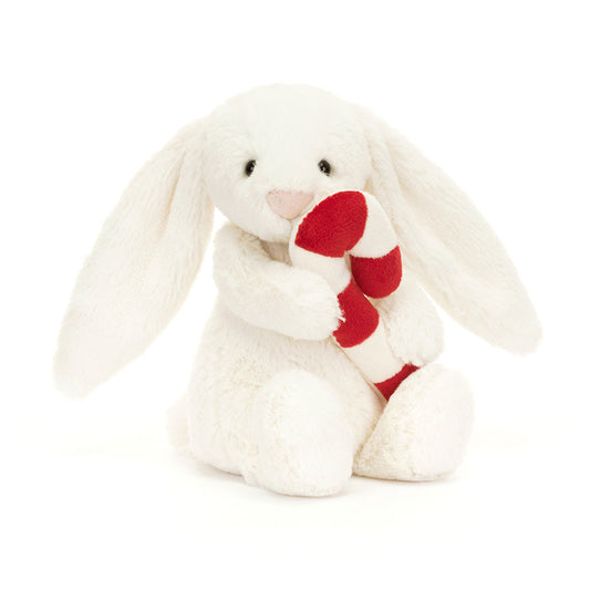 Jellycat - Little Bashful Bunny with Candy Cane