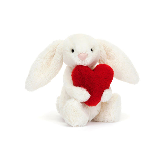 Jellycat bashful red love heart bunny valentines collection 