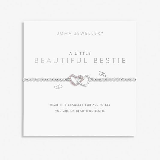 A Little 'Beautiful Bestie' Bracelet In Silver Plating - 7413