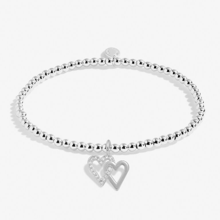 A Little 'Happy Birthday Friend' Bracelet In Silver Plating - 7409