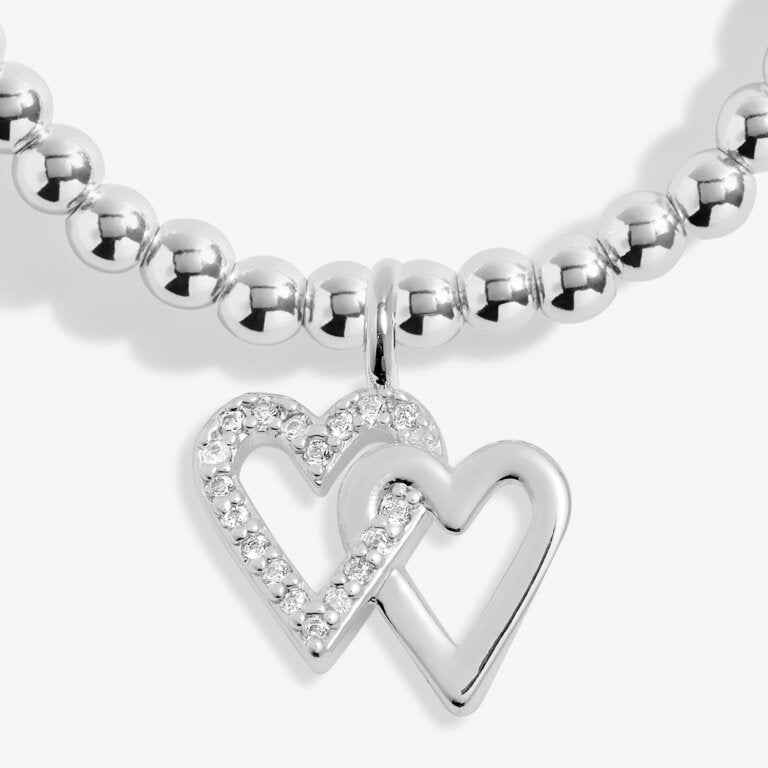 A Little 'Happy Birthday Friend' Bracelet In Silver Plating - 7409