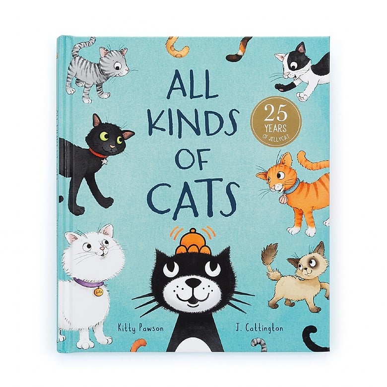 Jellycat All Kinds of Cats book