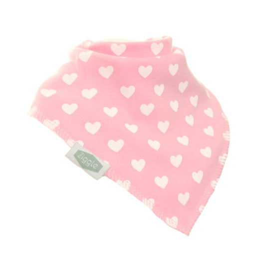 Ziggle Hearts Bib