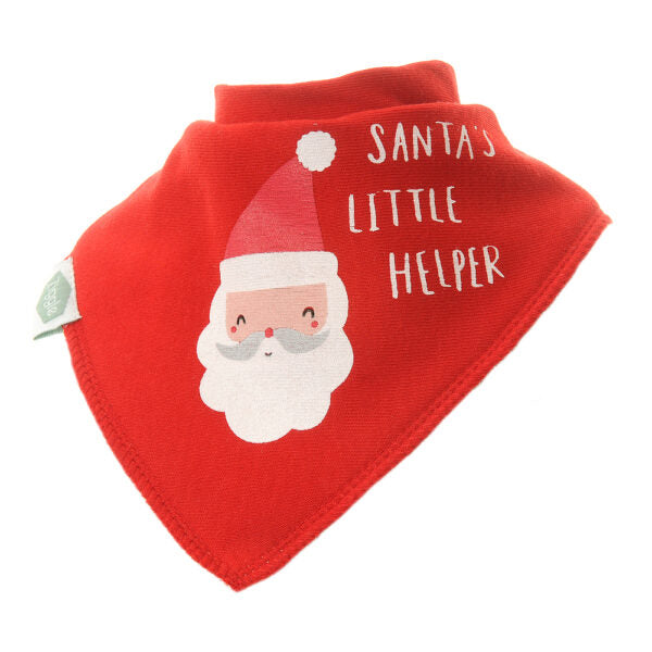 Ziggle Santa's Little Helper Christmas Bib