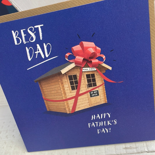 PaperLink -  Best Dad Father's Day Card