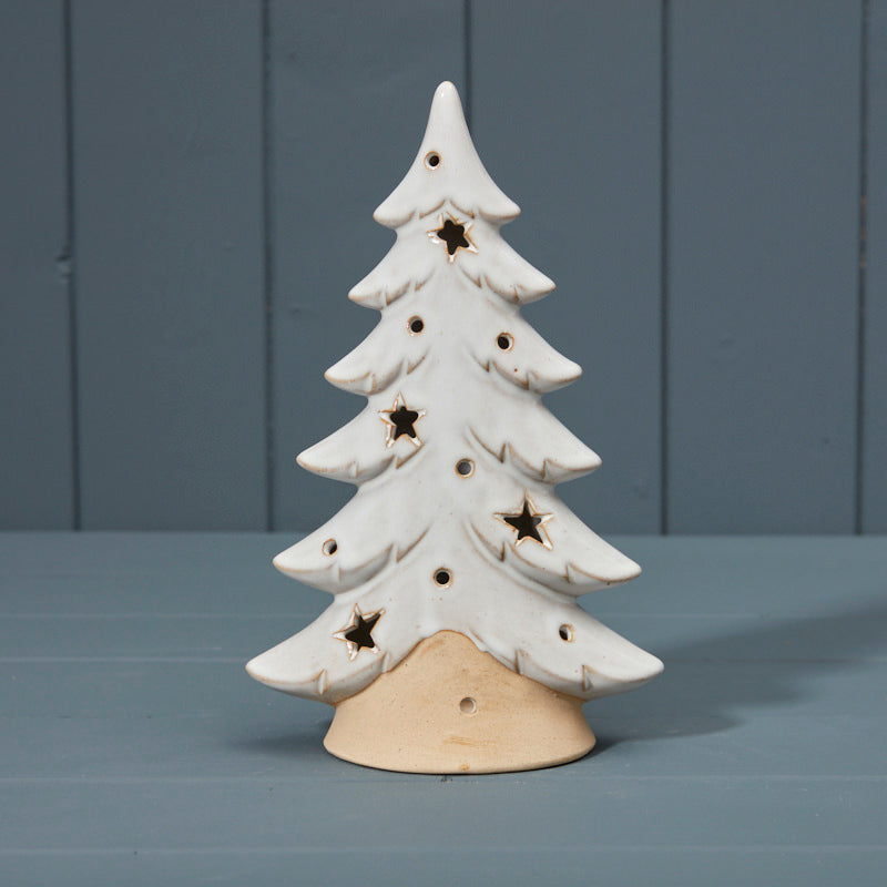 Ceramic Tree Tealight Holder