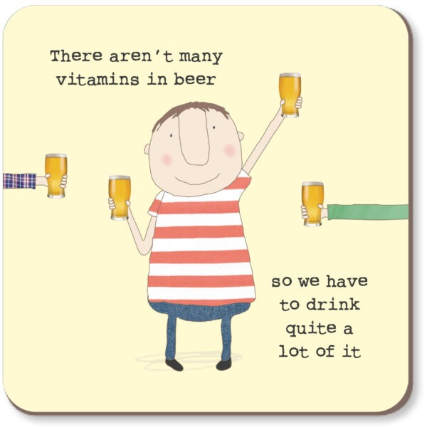 Rosie Made a Thing - Vitamins Coaster