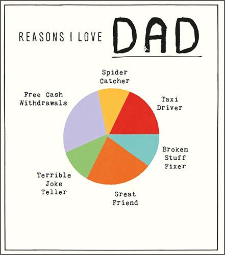 Pigment - Dad Father's Day greeting card