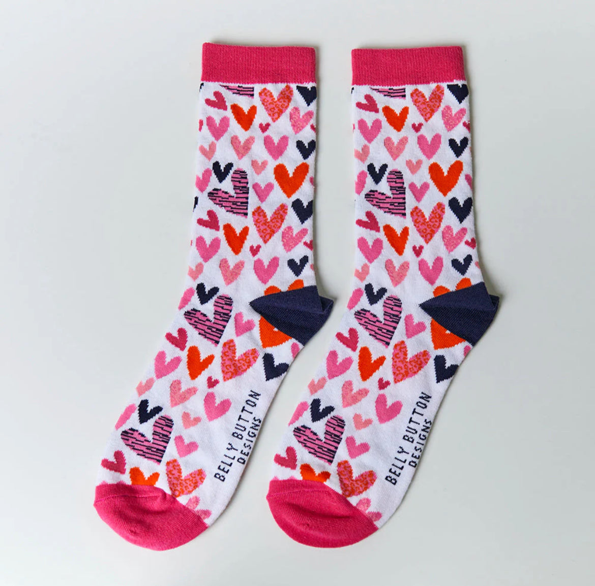 Belly Button Designs - Hearts Socks