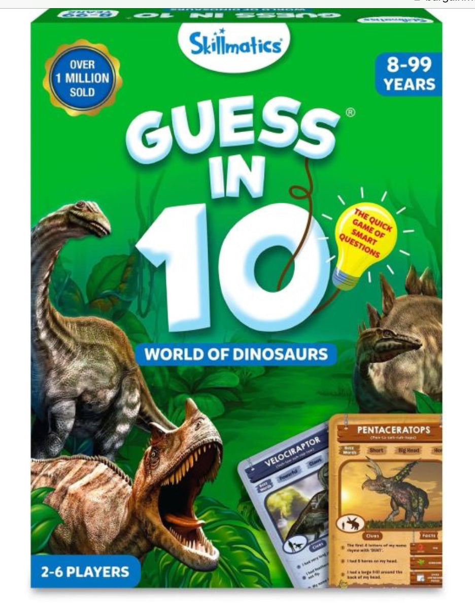 Guess in 10 World of Dinosaurs