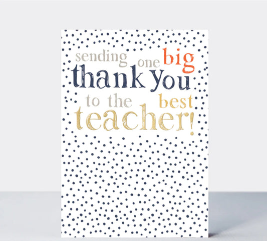 Rachel Ellen - Thank You Teacher Card - EBBA20